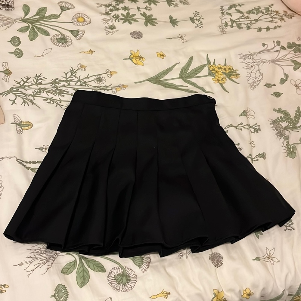 Black Tennis Skirt